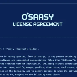 O'Saasy License article